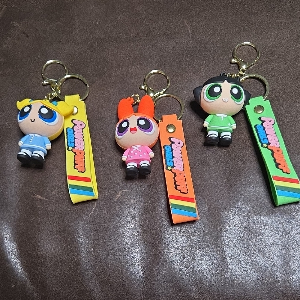 1 Power Puff Keychain